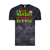 Cloud Black candy makes everything better Vintage Tee - AdoDesignShop