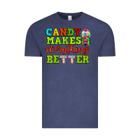 Vintage Denim candy makes everything better Vintage Tee - AdoDesignShop