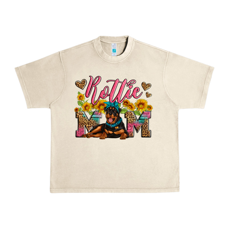 Rottweiler Mom Urban Heavy Tee by Artiststas | Teevron