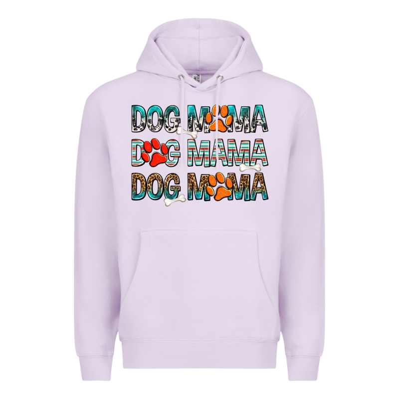 Dog Mama Dog Mama Dog Mama Premium Hoodie by texasbilliewilder | Teevron