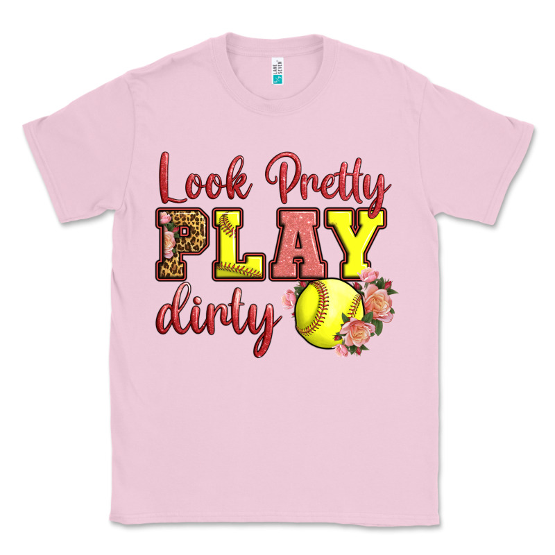 Look Pretty Play Dirty Classic Tee by LillyAllenDesigns | Teevron