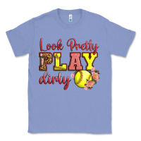 Colony Blue Look Pretty Play Dirty Classic Tee - LillyAllenDesigns