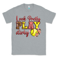 Heather Grey Look Pretty Play Dirty Classic Tee - LillyAllenDesigns