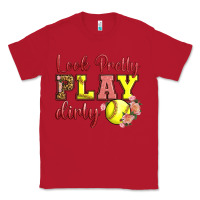 Red Look Pretty Play Dirty Classic Tee - LillyAllenDesigns
