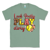 Sage Look Pretty Play Dirty Classic Tee - LillyAllenDesigns