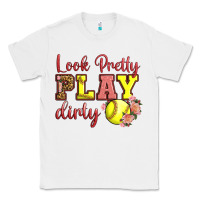 White Look Pretty Play Dirty Classic Tee - LillyAllenDesigns