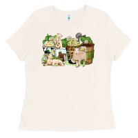 Bone sheep coffee cups Ladies Tee - Zillion Design Studio