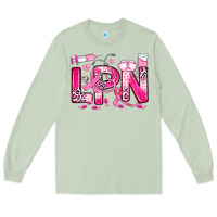 Matcha breast cancer lpn licensed practical nurse Long Sleeve Tee - JahusDesignShop