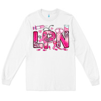 Breast Cancer Lpn Licensed Practical Nurse Long Sleeve Tee | Teevron