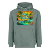 Sage life is better at the beach Heavyweight Hoodie - Jasminsmagicworld