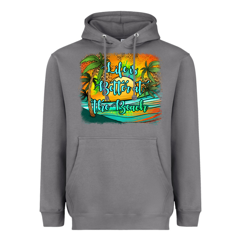 Life Is Better At The Beach Heavyweight Hoodie by Jasminsmagicworld | Teevron