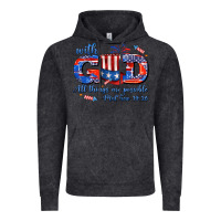 Vintage Black with god all things are possible usa Vintage Hoodie - AdoDesignShop