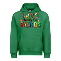 Emerald Love needs no words Urban Hoodie - CowGirlArtShop