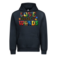 Navy Love needs no words Urban Hoodie - CowGirlArtShop