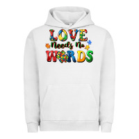 Pigment Lunar Rock Love needs no words Urban Hoodie - CowGirlArtShop
