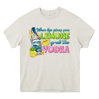 Cream when life gives you lemons Heavy Core Tee - texasbilliewilder