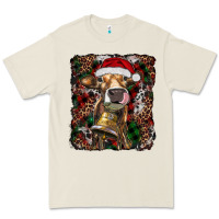 Bone christmas heifer with leoard and cowhide Premium Tee - RanaPortraitStore