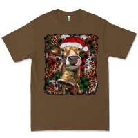 Cacao christmas heifer with leoard and cowhide Premium Tee - RanaPortraitStore