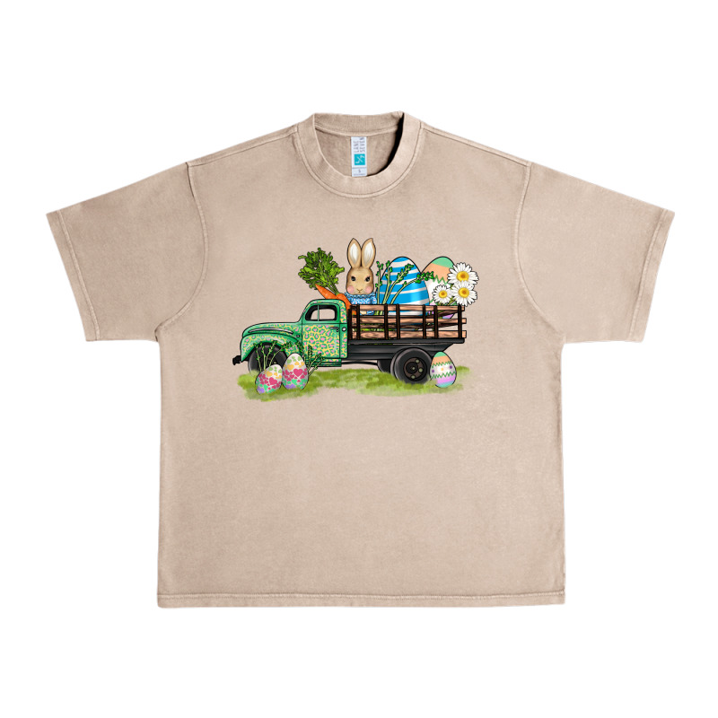 Easter Hunt İn Truck Urban Heavy Tee by AdoDesignShop | Teevron