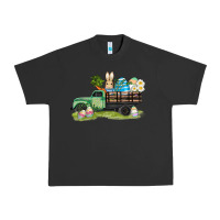 Pigment Black easter hunt i̇n truck Urban Heavy Tee - AdoDesignShop