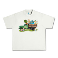 Pistachio easter hunt i̇n truck Urban Heavy Tee - AdoDesignShop