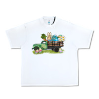 White easter hunt i̇n truck Urban Heavy Tee - AdoDesignShop