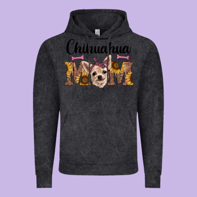 Western Chihuahua Mom Vintage Hoodie Designed By Ranaportraitstore
