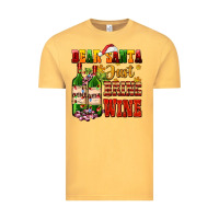 Vintage Mustard dear santa just bring wine Vintage Tee - AdoDesignShop
