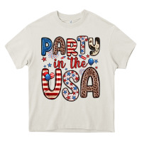 Cream party in the usa Heavy Core Tee - Zillion Design Studio