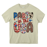 Mossy party in the usa Heavy Core Tee - Zillion Design Studio