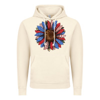 Vintage Artic usa flag camouflage sunflower Vintage Hoodie - JahusDesignShop