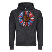 Vintage Black usa flag camouflage sunflower Vintage Hoodie - JahusDesignShop