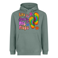 Life Is Better In Flip Flops Heavyweight Hoodie | Teevron