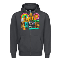Smoke hello pre k Zipper Hoodie - NancyCooperArtShop