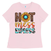 Bubblegum Pink hot mess express Ladies Tee - JahusDesignShop