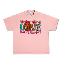 Salmon love dachshunds Urban Heavy Tee - Artiststas