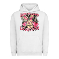 Pigment Lunar Rock Somebunny loves you Easter Day Urban Hoodie - CowGirlArtShop