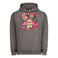 Pigment Tornado Somebunny loves you Easter Day Urban Hoodie - CowGirlArtShop
