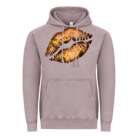 Vintage Zinc Western Sunflower Lips Vintage Hoodie - Bettercallsaul