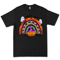 Black halloween rainbow Premium Tee - Zillion Design Studio
