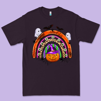Halloween Rainbow Premium Tee Designed By Zillion Design Studio