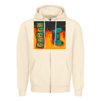 Sandshell gamer Zipper Hoodie - MaliasSmallBusiness