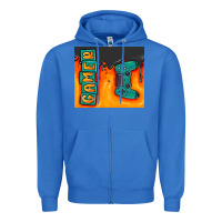 True Royal gamer Zipper Hoodie - MaliasSmallBusiness