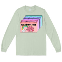 Matcha too many tabs Long Sleeve Tee - MaliasSmallBusiness