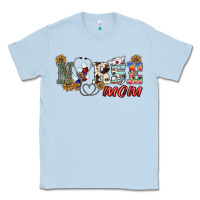 Dusty Blue western nurse mom Classic Tee - BarkalooDesign
