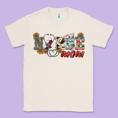 Western Nurse Mom Classic Tee Designed By Barkaloodesign
