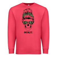Cardinal Camouflage Pattern Mom Skull Premium Sweatshirt - Bettercallsaul