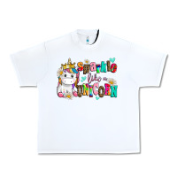 White sparkle like a unicorn Urban Heavy Tee - AdoDesignShop