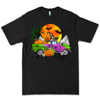 Black halloween farm truck Premium Tee - Zillion Design Studio