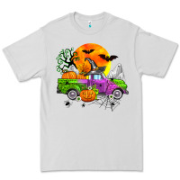 Dove Grey halloween farm truck Premium Tee - Zillion Design Studio